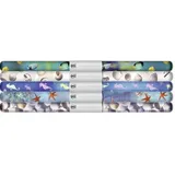 Transparentpapier Rolle 115g/qm 50x61cm Maritim VE=5 Motive sortiert