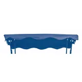 GO-DE Hollywoodschaukel Dachauflage blau