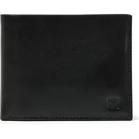 dR Amsterdam Herren Billfold | Brieftasche Herren | Herren Leder | 2 Briefgeldfächer, 10 Debitkarten | RFID | Canyon - 2511 Black - Schwarz