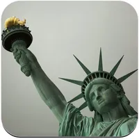 Untersetzer aus Kork – New York Freiheitsstatue Stadt USA – 1 Stück (95 x 95 mm)