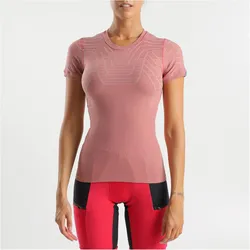 UYN Terracross Support Fit Outdoorshirt Damen P565 - ash rose L