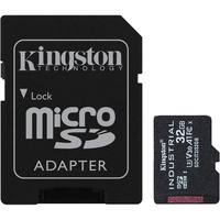 Kingston Industrial Temperature Gen2 R100 microSDHC 32GB Kit, UHS-I