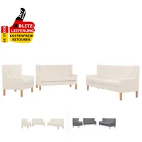 3er Set Wohnzimmer Jugendsofa Relaxsofa Sofas & Couch Sofa Loungesofa