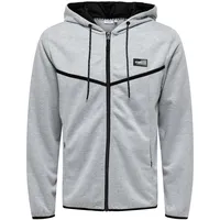 Only & Sons Jacke LIAM Kapuzensweatjacke