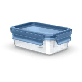 Emsa Frischhaltedose rechteckig blau 11,7 cm x 16,7 cm x 6 cm 0,55 l