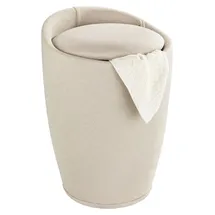 Wenko Badhocker mit Wäschesammler Candy 22834100 beige