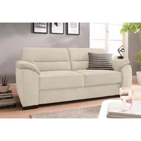 3-Sitzer SIT & MORE "Montego", beige (creme), B:198cm H:88cm T:92cm, Struktur (100% Polyester), Luxus-Microfaser ALTARA NUBUCK (100% Polyester), Luxus-Microfaser (90% Polyester, 10% Polyamid), Sofas, mit Federkern