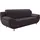 TRENDMANUFAKTUR 3-Sitzer TRENDMANUFAKTUR "Rondo II zeitlos und bequem", braun (rosybraun), B:207cm H:85cm T:94cm, Struktur ( 100% Polyester), Sofas, wahlweise mit komfortablem Federkern, mit extra breiten Armlehnen