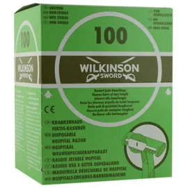 Wilkinson Einmalrasierer Typ 182H Einwegrasierer 1-fach Klinge, 100 Stück