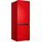 HKGK14349CR Kühl-Gefrierkombination (175 l, 1430 mm hoch, Rot)