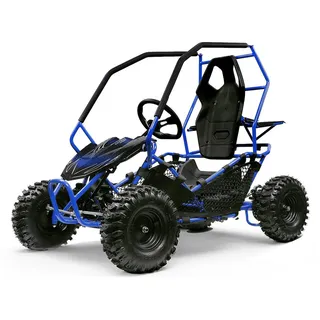 Nitro Motors Elektro-Kinderquad Elektro 1000W Eco midi Kinder Buggy Crosser 6" Gokid ATV Quad rot