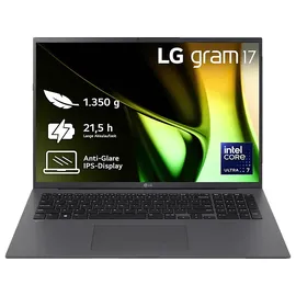 LG gram 17" 2024 Ultra 7 155H 16 GB RAM 1 TB SSD Grau 17Z90S-G.AA79G