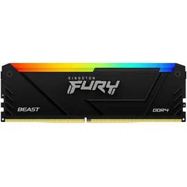 Kingston FURY Beast RGB 8GB 3200MT/s DDR4 CL16 DIMM PC Arbeitsspeicher KF432C16BB2A/8
