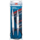 Prym 211317 Rundstricknadeln KST 80 cm 15,00 mm grau Rundstricknadel, Kunststoff, 15 mm