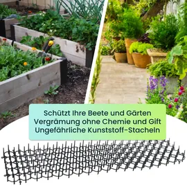 casativo-garden Dornen-Gitter Matten Tiervertreiber 36er Set
