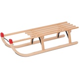 VT-Sport Schlitten Rodel Schlitten Holz DAVOS 90 cm Buchenholz Schnee