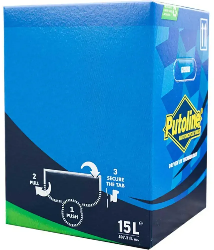 Putoline Sport 4r 10w-40 15 L Motoröl - Blue / Green - One Size