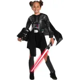Rubies Star Wars - Darth Vader Kostüm für Mädchen (134)