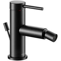 Keuco IXMO Soft Einhebel-Bidetmischer Schwarz Matt 59509372000