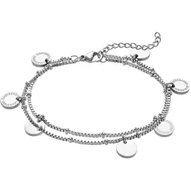 Liebeskind Berlin The Mirror Armband Edelstahl silber 20 cm