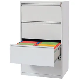 Gürkan Hängeregistraturschrank 76 x 62 x 132 cm grau