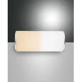 Fabas Luce Akku-LED-Tischleuchte Weiß
