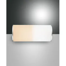 Fabas Luce Akku-LED-Tischleuchte Weiß