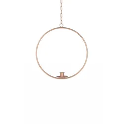 Kerzenhalter Ring zum Aufhängen S gold