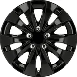 CARTREND Radzierblenden Storm 35 cm (14 Zoll) schwarz 4 Stück