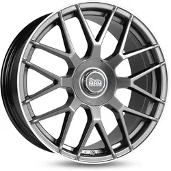 MAM Wheels Gt1 Palladium Lip Polish 8.5x20 ET 30 5/112 Alufelge Grau