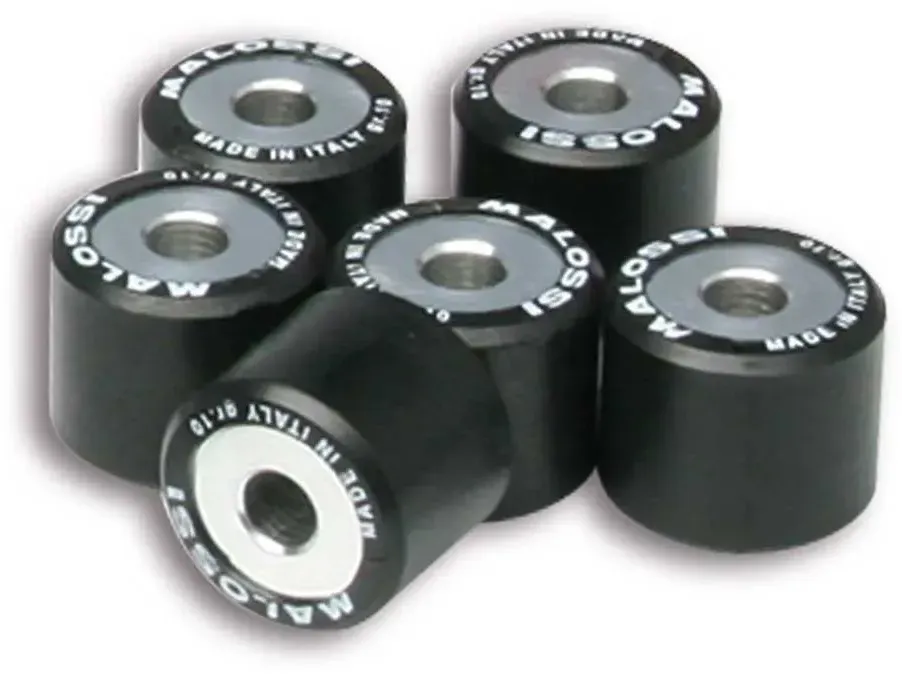 Malossi 6611095.s0 Variomatik Rollen 6 Einheiten - Silver - 20x17 / 14.5g