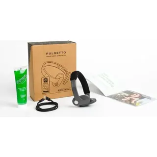 Pulsetto Vagusnervstimulator Halsband Entspannung und Schlaf WELL-BEING - Schwarz