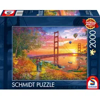 Schmidt Spiele Spaziergang zur Golden Gate Bridge 2000 Teile
