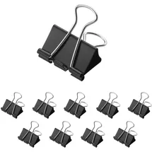 Westcott 12 WESTCOTT Foldbackklammern schwarz 3,2 cm