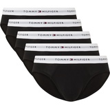 Tommy Hilfiger Pants, 5er-Pack, Logo-Bund, für Herren, 0SJ BLACK, XL