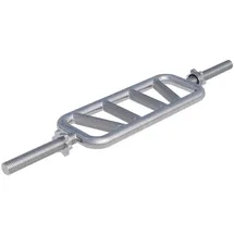 Gorilla Sports GORILLA SPORTS® Trizepstrainer diagonal in Chrom grau 12kg