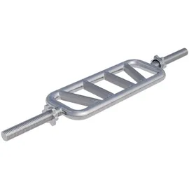 Gorilla Sports GORILLA SPORTS® Trizepstrainer diagonal in Chrom grau 12kg