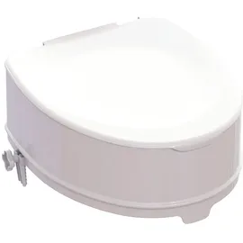 Identités Toilettensitzerhöhung mit Deckel 15 cm weiß