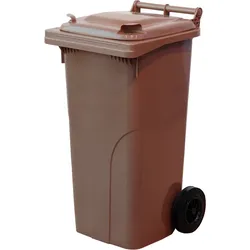 Abfall- und Wertstoffsammelbehälter / 2-Rad Container (F) -  braun / braun / 480
