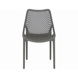 Siena Garden Urban Lights Stapelsessel Set 60 x 50 x 81 cm grau 4 St.