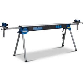 Holzkraft Universal Werktisch UWT 3200 mit Schnellklemmsystem + Rollenbahn