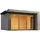 Weka Gartenhaus Amberley 4 x 4 m Grau