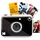 Kodak Printomatic+ Sofortbild-Digitalkamera, Zink-Fotopapier 2x3 (5,1x7,5 cm) 10 MP, RGB-LED, druckt Farbfotos, Schwarz