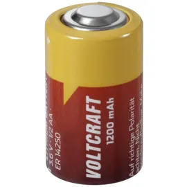 VOLTCRAFT Spezial-Batterie 1/2 AA Button-top Li-SoCl2 3.6 V 1200 mAh 1St.
