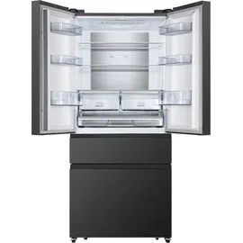 Hisense RF540N4SBF2 French Door (480 l, 1817 mm hoch, Schwarz)