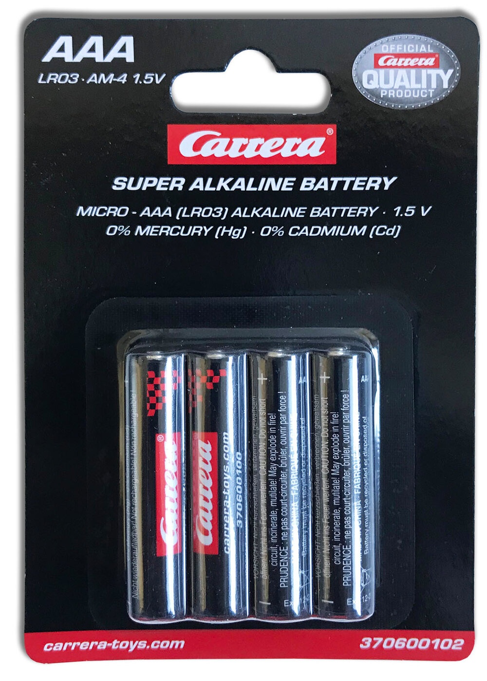 AAA ALKALINE BATTERIEN - 8 Stk.