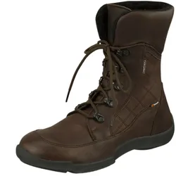 Stiefelette BINOM "Antonia", Damen, Gr. 36, braun (dunkelbraun), Leder, casual, Schuhe, mit flexibler Sohle