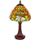 Birendy Tischlampe  Tiffany Mosaik bunt Tiff151 Motiv Lampe Dekorationslampe