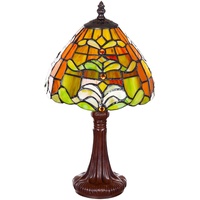 Birendy Tischlampe  Tiffany Mosaik bunt Tiff151 Motiv Lampe Dekorationslampe