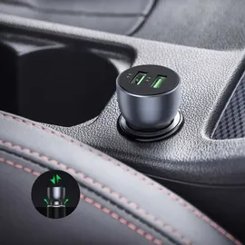 UGREEN KFZ-Ladegerät 2x USB 36W Quick Charge grau